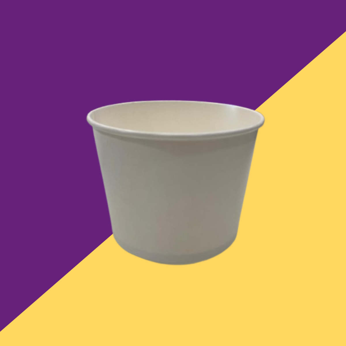 1250 ml Flat Food Paper Tumbler