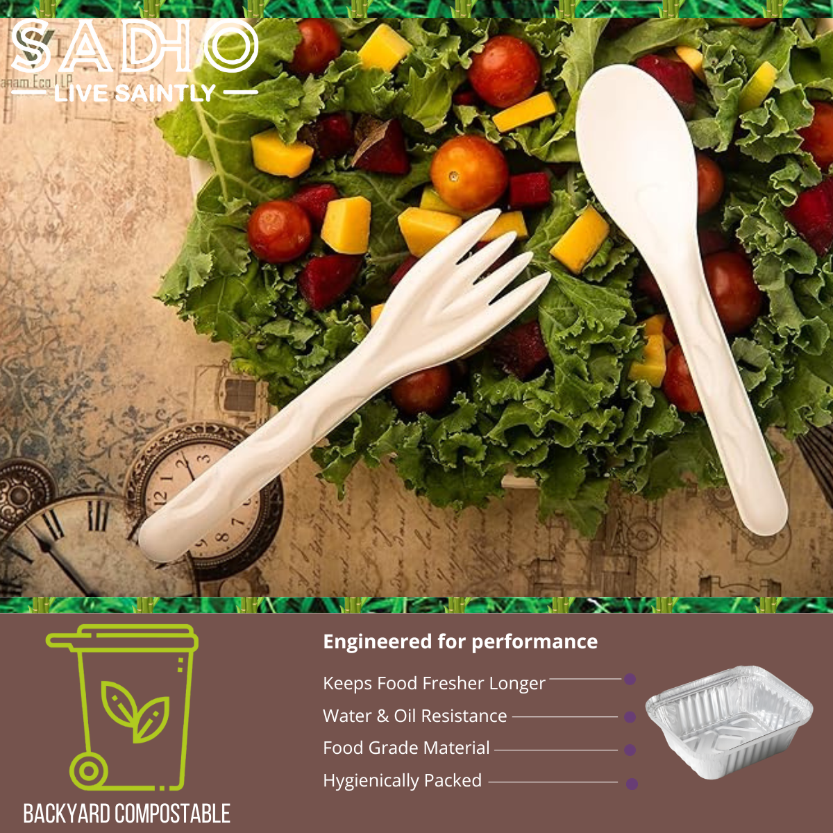 160 mm (16cm) Spoon Bagasse (White)