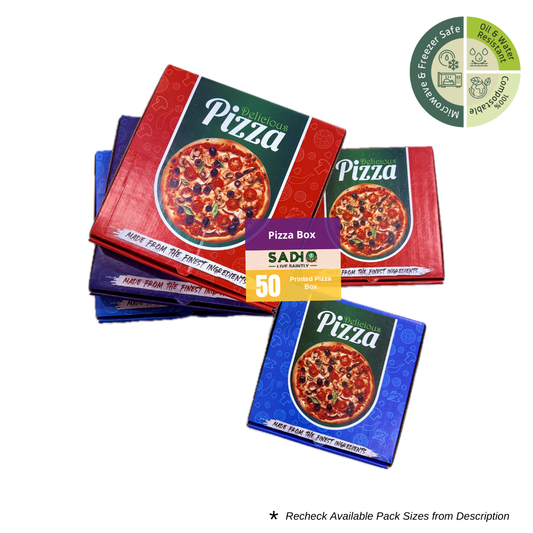 Printed Pizza Box for 11 inch and 12 inch Pizza