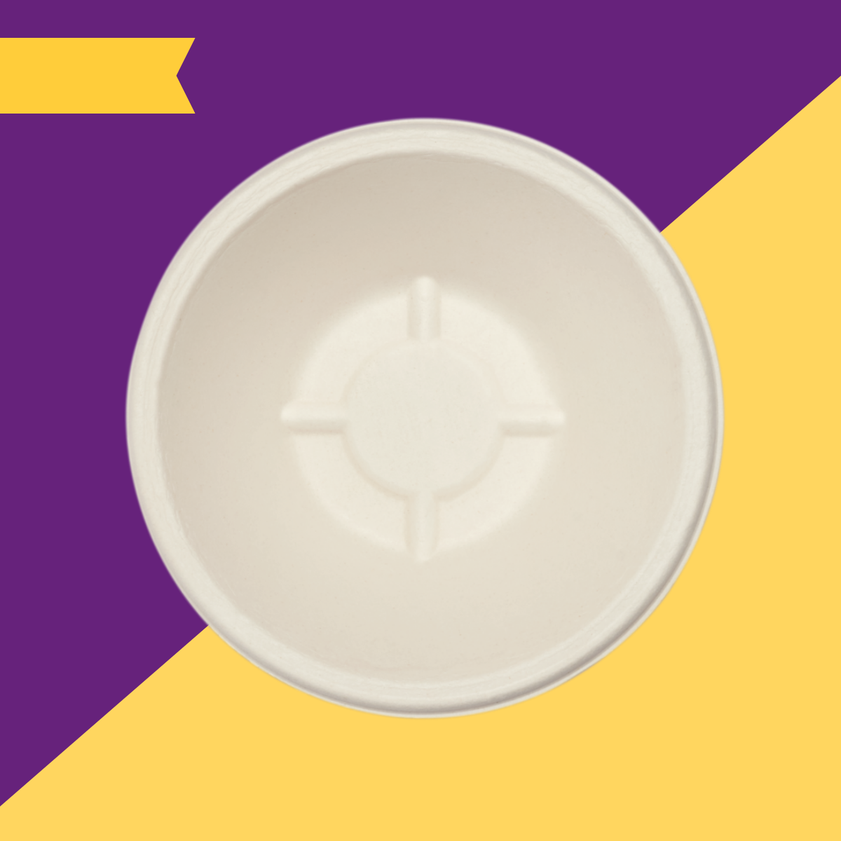 12oz (350 ml) Bowls (Round) Bagasse (White)