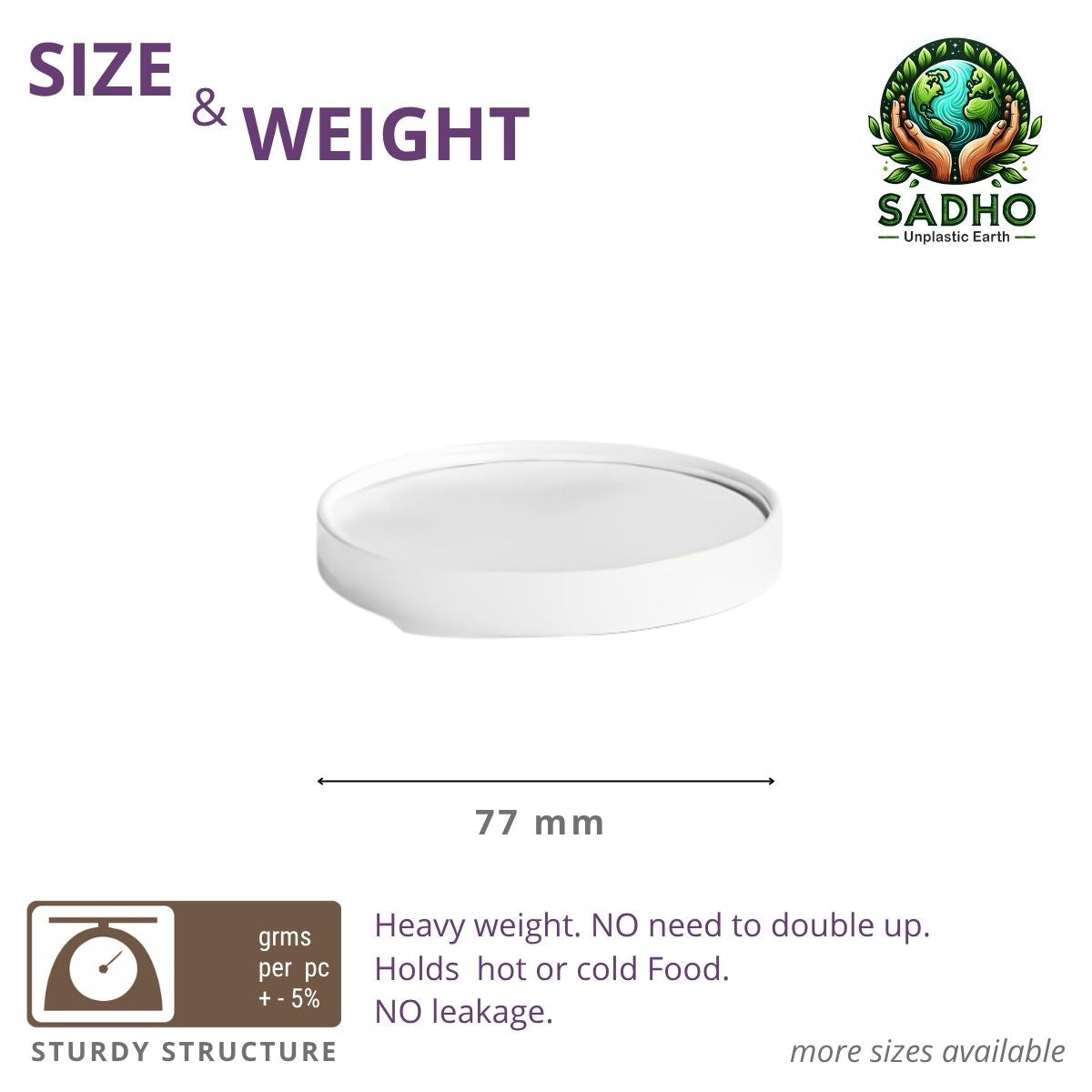 125 ml Food Tumbler - Paper Lid