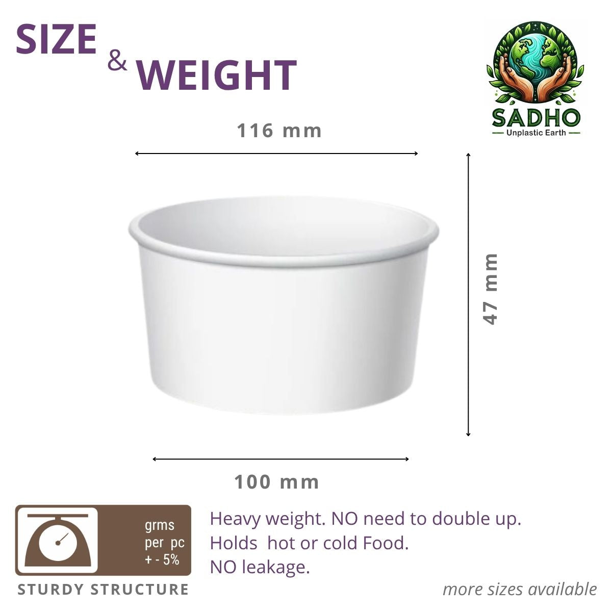 250 ml Food Paper Tumbler