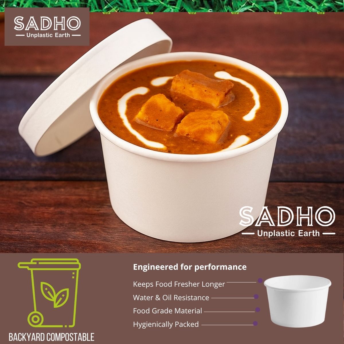 180 ml Food Paper Tumbler