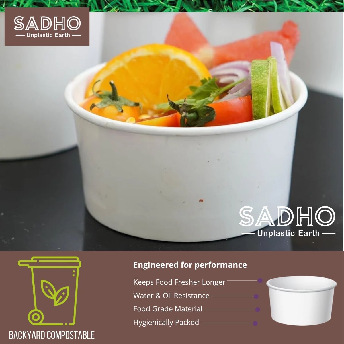 250 ml Food Paper Tumbler