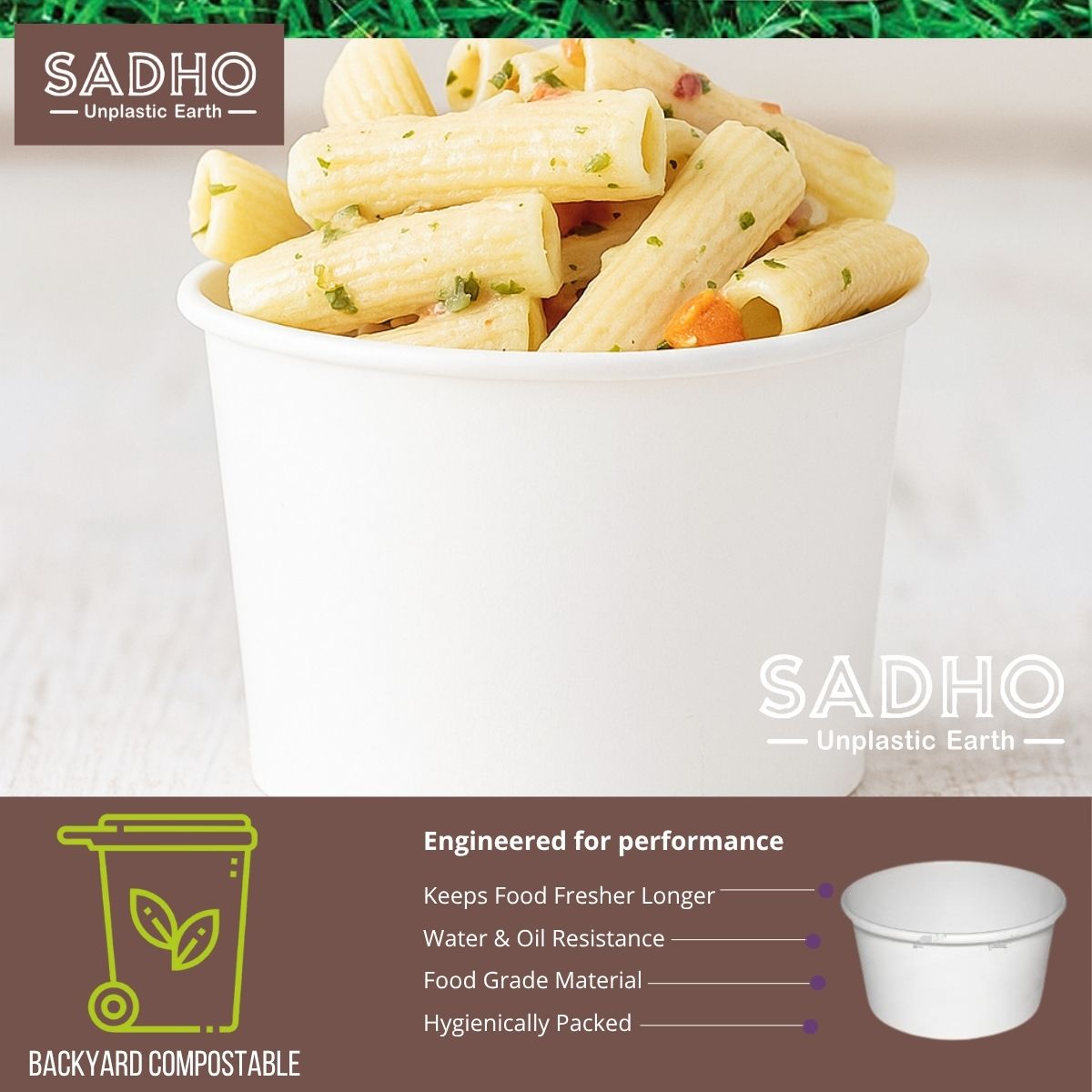 400 ml Food Paper Tumbler