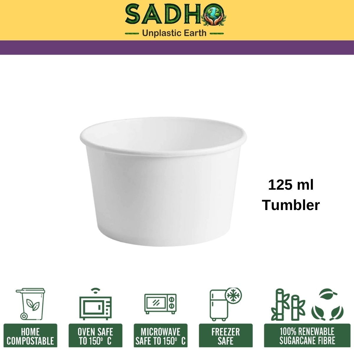 125 ml Food Paper Tumbler