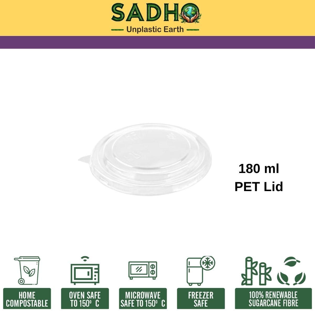 180 ml Food Tumbler - Hips Lid