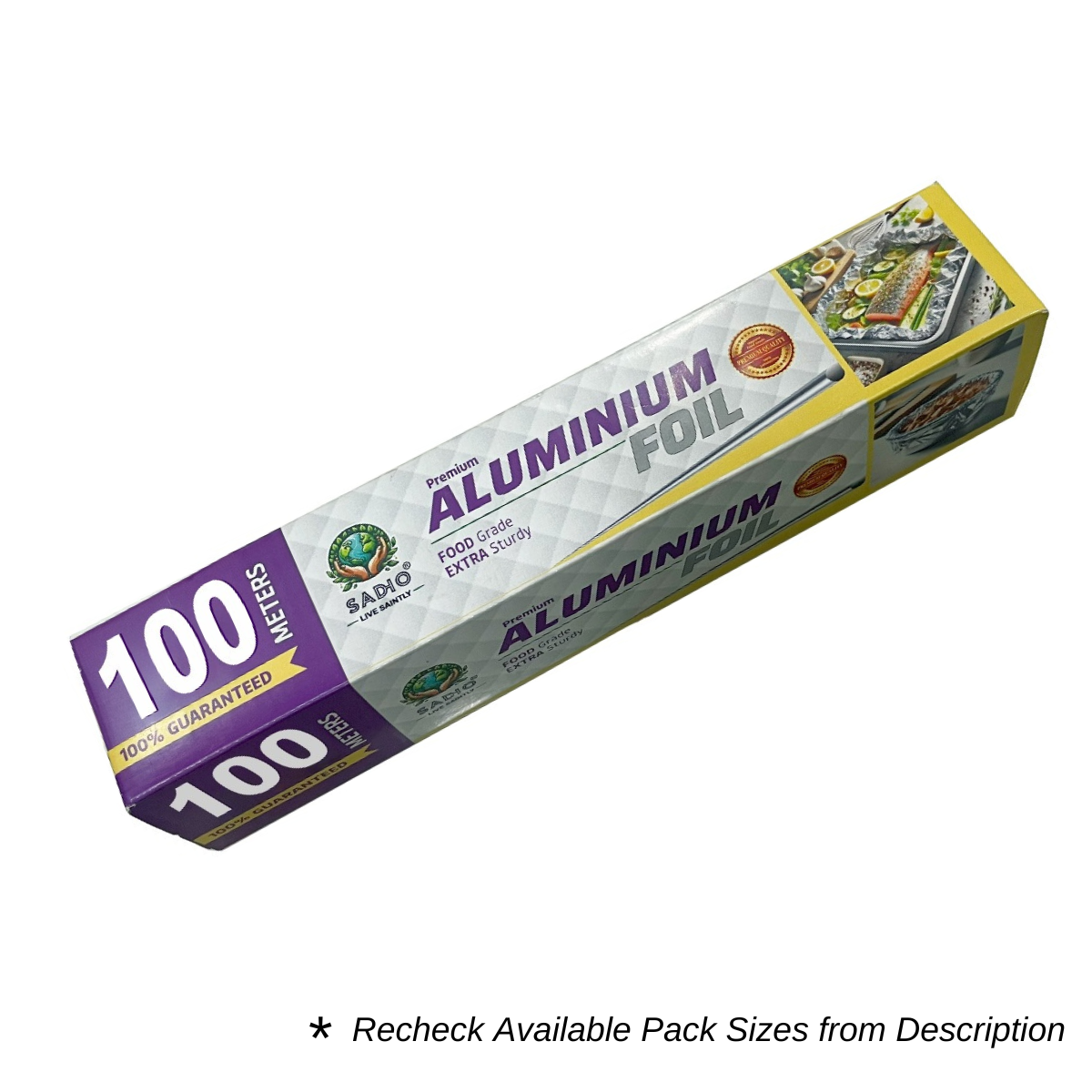 100mtr x 18inch Aluminum Foil Roll