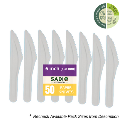 158 mm (15.8cm) Knives made of 9 Layer Paper