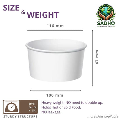 250 ml Food Paper Tumbler