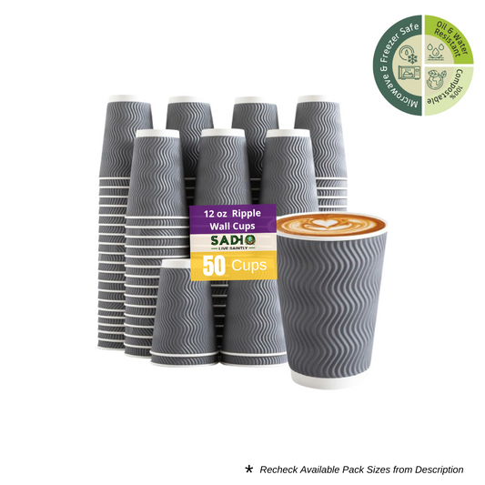 12oz (350 ml) Ripple Paper Cups