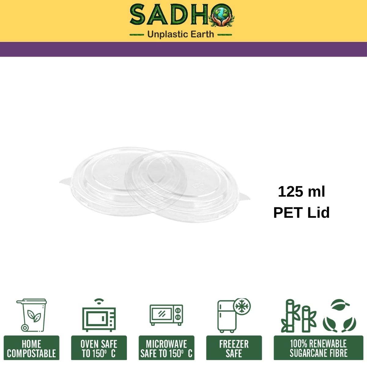 125 ml Food Tumbler - Hips Lid