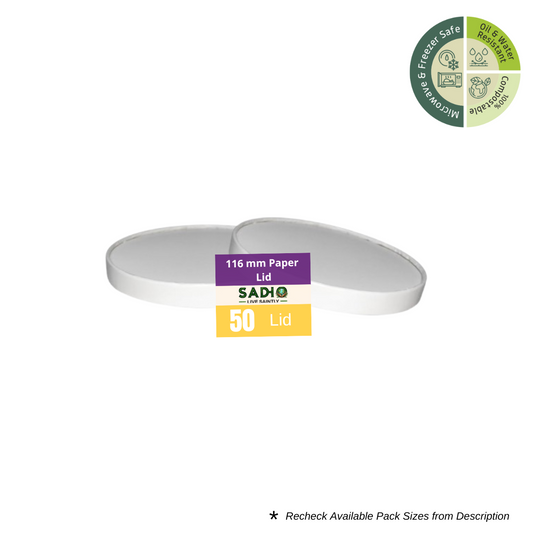 116 mm Top Food Tumbler - Paper Lid